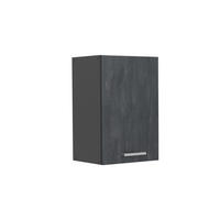 HÄNGESCHRANK R-Line Schwarz Beton 40 cm - Anthrazit/Schwarz, Holzwerkstoff (40/60/31cm) - Vicco