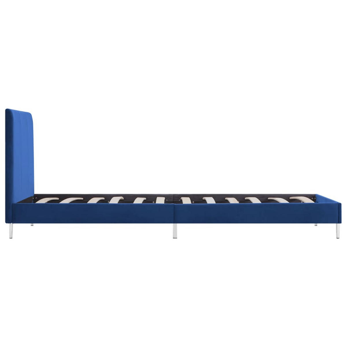METALLBETT Kostka 95/208 cm - Blau, Metall (90/200cm) - Nettlife