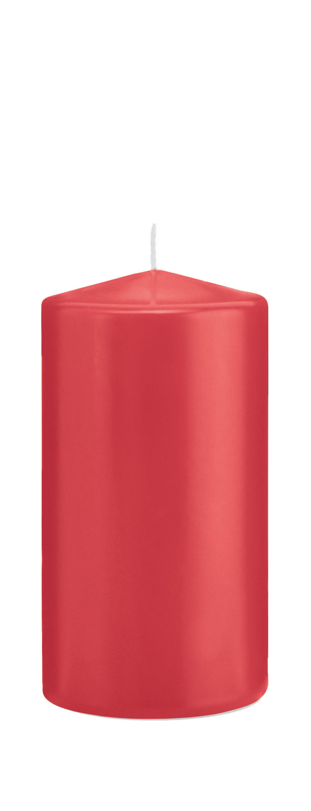 STUMPENKERZEN Himbeere Ø 78 x 150 mm, 8 Stück - Altrosa, Paraffin (8/15cm) - Wiedemann Kerzen