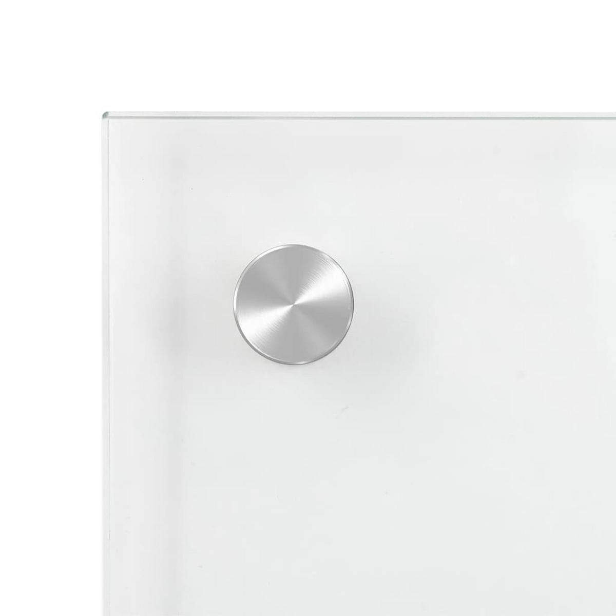 KÜCHENRÜCKWAND Glas - 90x60cm Transparent | Küche Spritzschutz Wandschutz Glasplatte - Transparent, Glas (90/60/0.6cm) - DELUKE