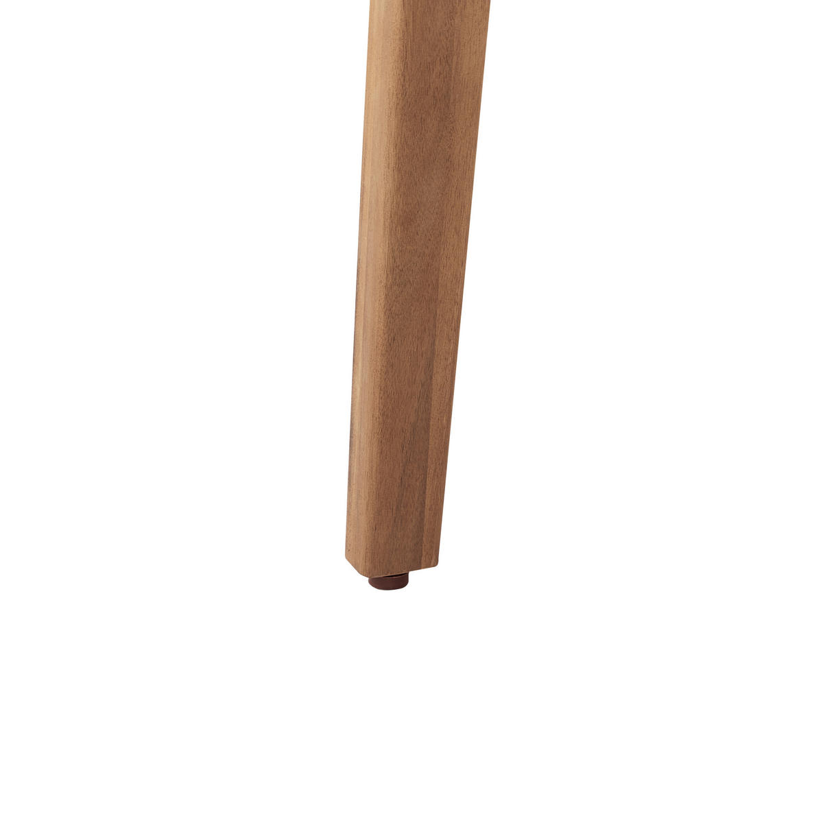 GARTENTISCH Heller Holzfarbton Paraggi - Hellbraun, Holz (90/180/77cm) - Beliani