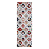 OUTDOOR-TEPPICH Floral-Design, UV-beständig LAGAN GLEN, Multi 80x230 cm - Multicolor, Textil (80/230cm) - KADIMA DESIGN