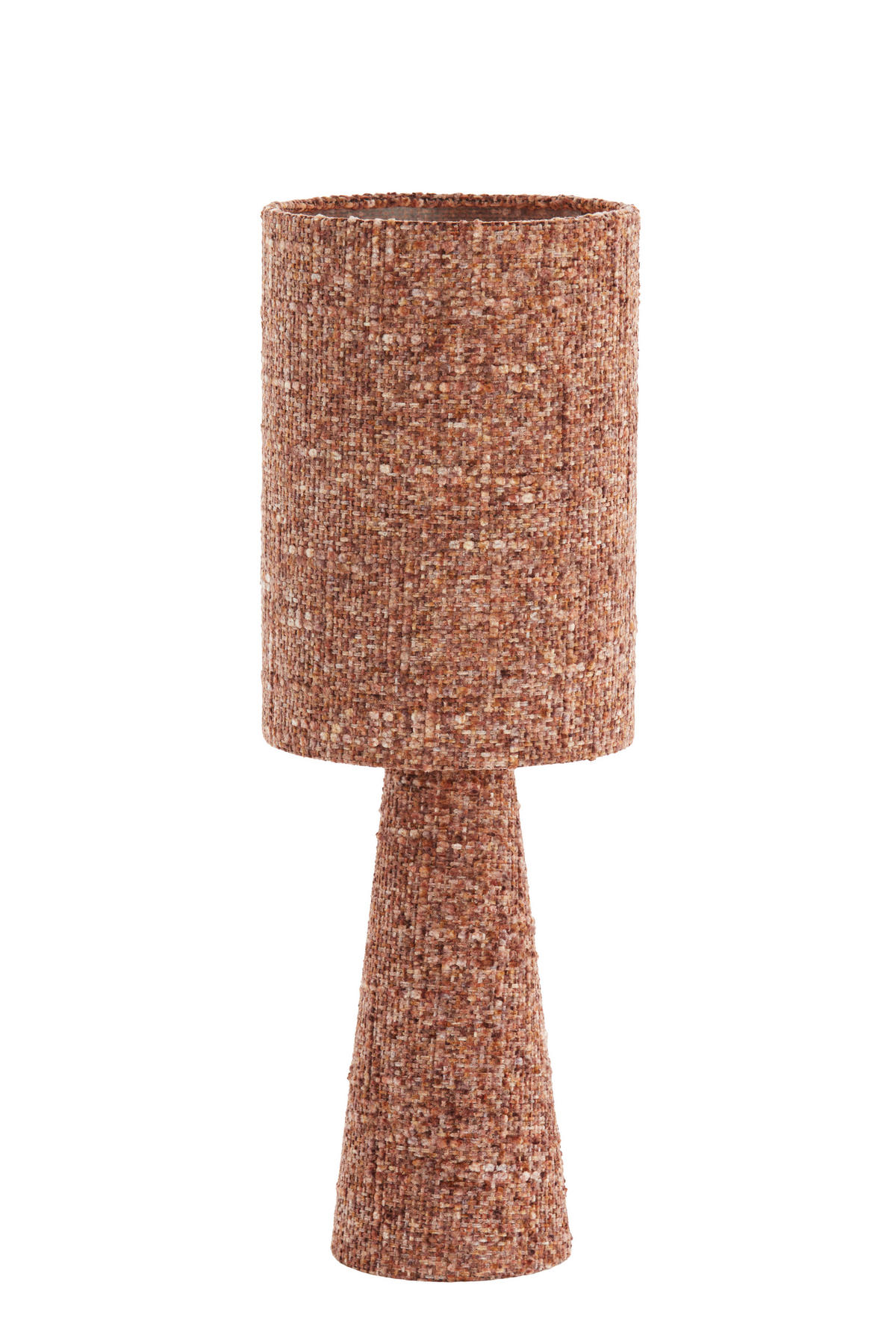 TISCHLAMPE Micky Rot 20/20/58 cm - Rot, Textil (20/20/58cm) - Light & Living
