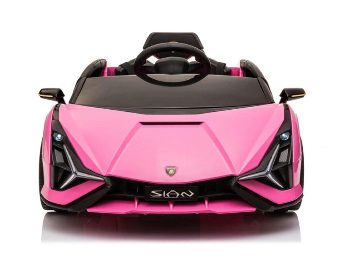 KINDER ELEKTROAUTO Lamborghini Sian pink - Pink, Kunststoff (108/62/40cm) - TPFLiving