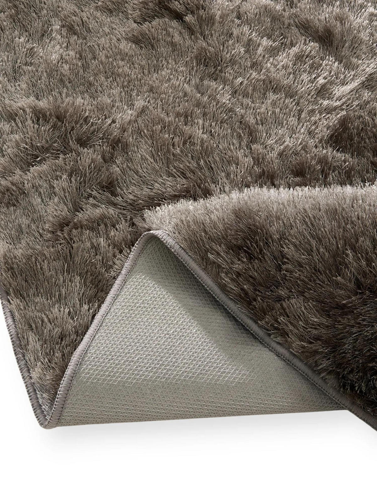 HOCHFLORTEPPICH Whisper Grau ø 200 cm rund - Grau, Textil (200/200cm) - benuta Nest