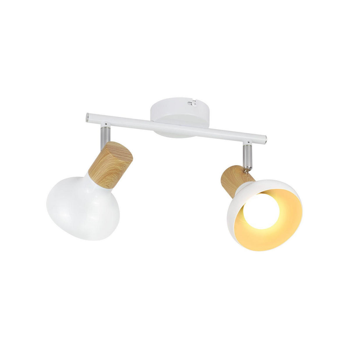 STRAHLER Farley 25.5/11/15.5 cm - Weiß, Metall (25.5/11/15.5cm) - Nettlife