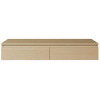 HÄNGESCHREIBTISCH / SCHMINKTISCH Bemmi Eiche Lindberg 120 cm - Eichefarben, Holzwerkstoff (50/120/19cm) - Selsey