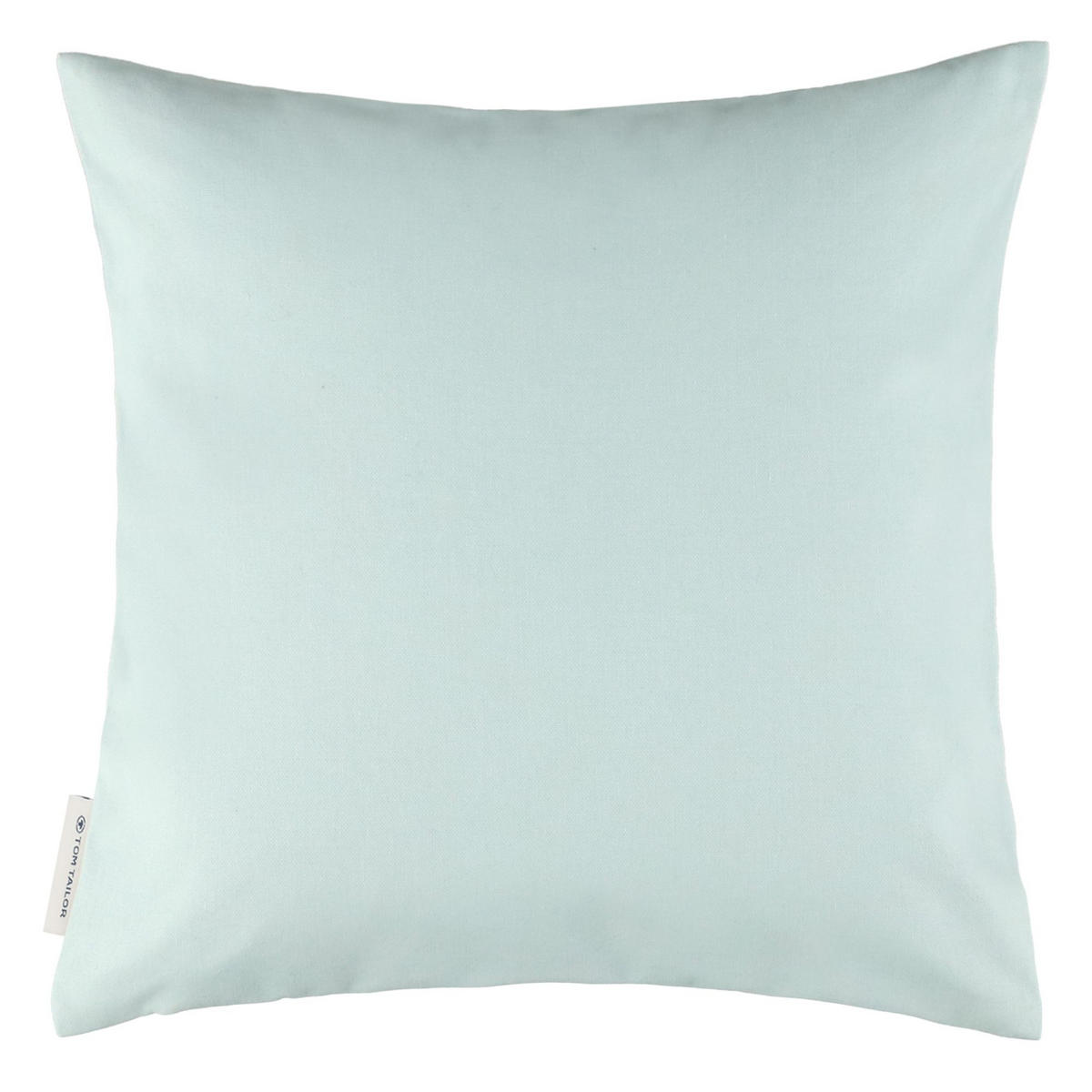 KISSENHÜLLE ICE - Pastellblau, Textil (40/40cm) - Tom Tailor