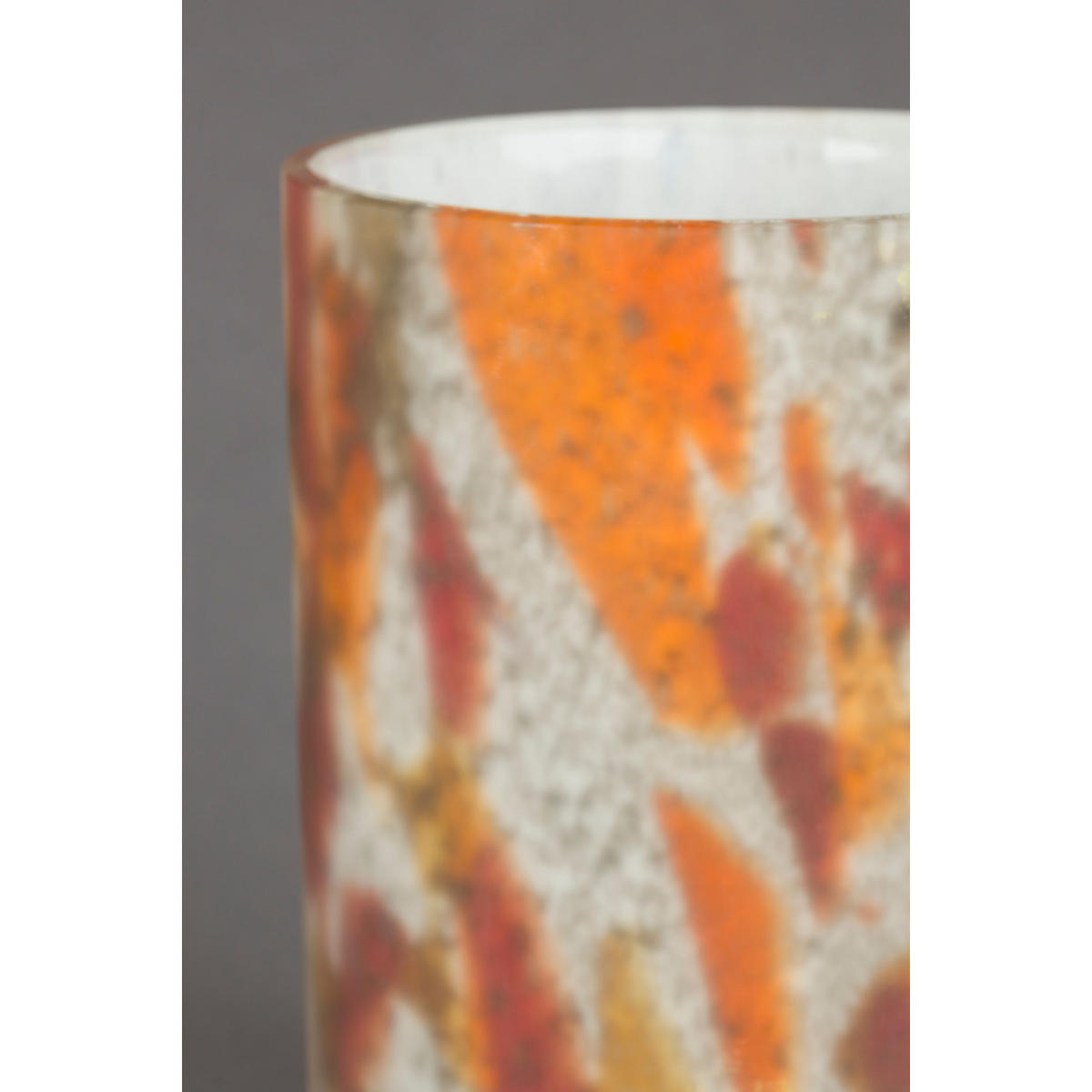VASE Earl - Multicolor, Glas (23cm) - Dutchbone