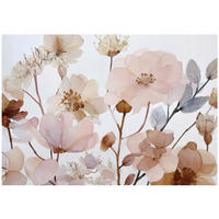 FOTOTAPETE Blumen Boho Beige 300x210 cm - Multicolor, Papier (300/210cm) - Wallarena