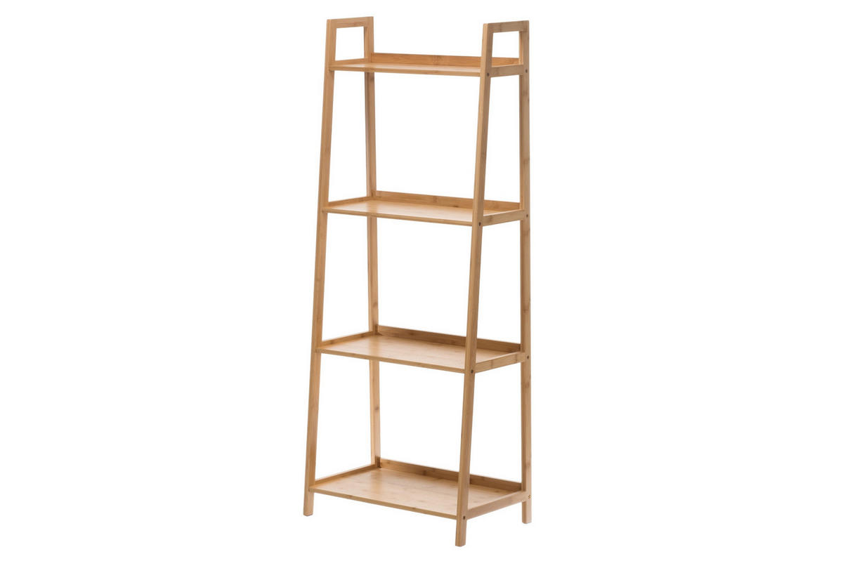 BADEZIMMERREGAL Osaka 149 cm - Braun, Naturmaterialien (60/149/35cm)