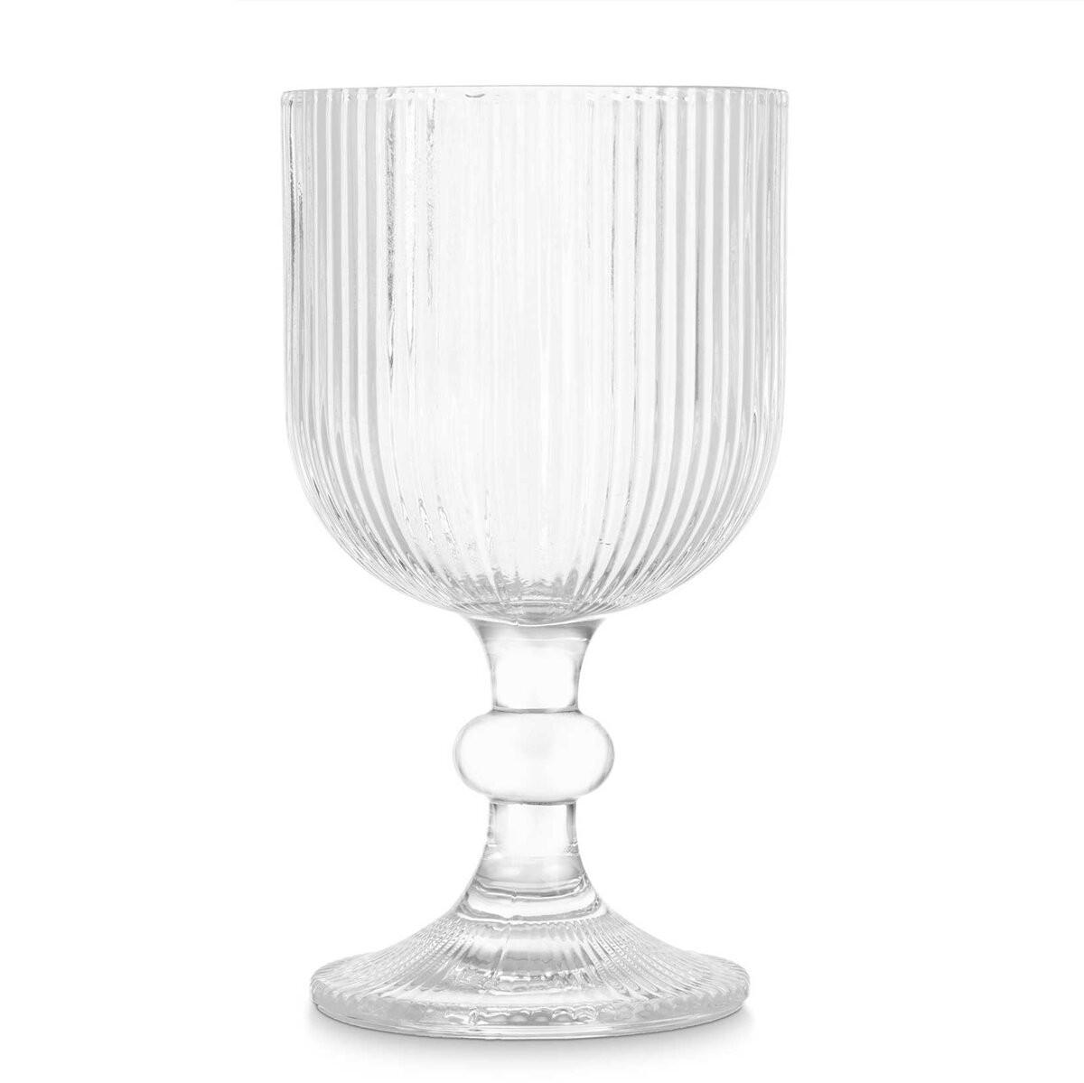 WASSERGLAS 370 ml 6er Set - Transparent, Glas (9L) - Vivalto