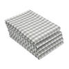 GESCHIRRTÜCHER, 5er-Set, 50x70 cm, 100% Baumwolle, Grau - Grau, Textil (50/70cm) - Zollner