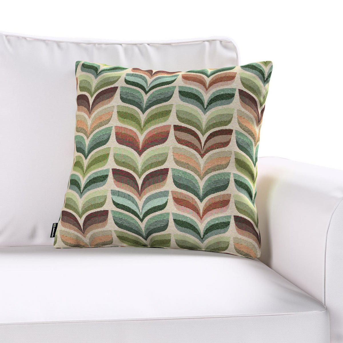 KISSENHÜLLE Intenso grün, 43x43 cm - Grün, Textil (43/43cm) - Dekoria