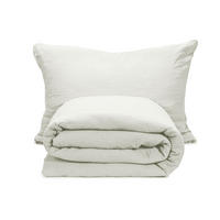 BETTWÄSCHE, 2er-Set, 40x60+100x135 cm, 100% Baumwolle, Beige - Creme, Textil (100/135cm) - Zollner