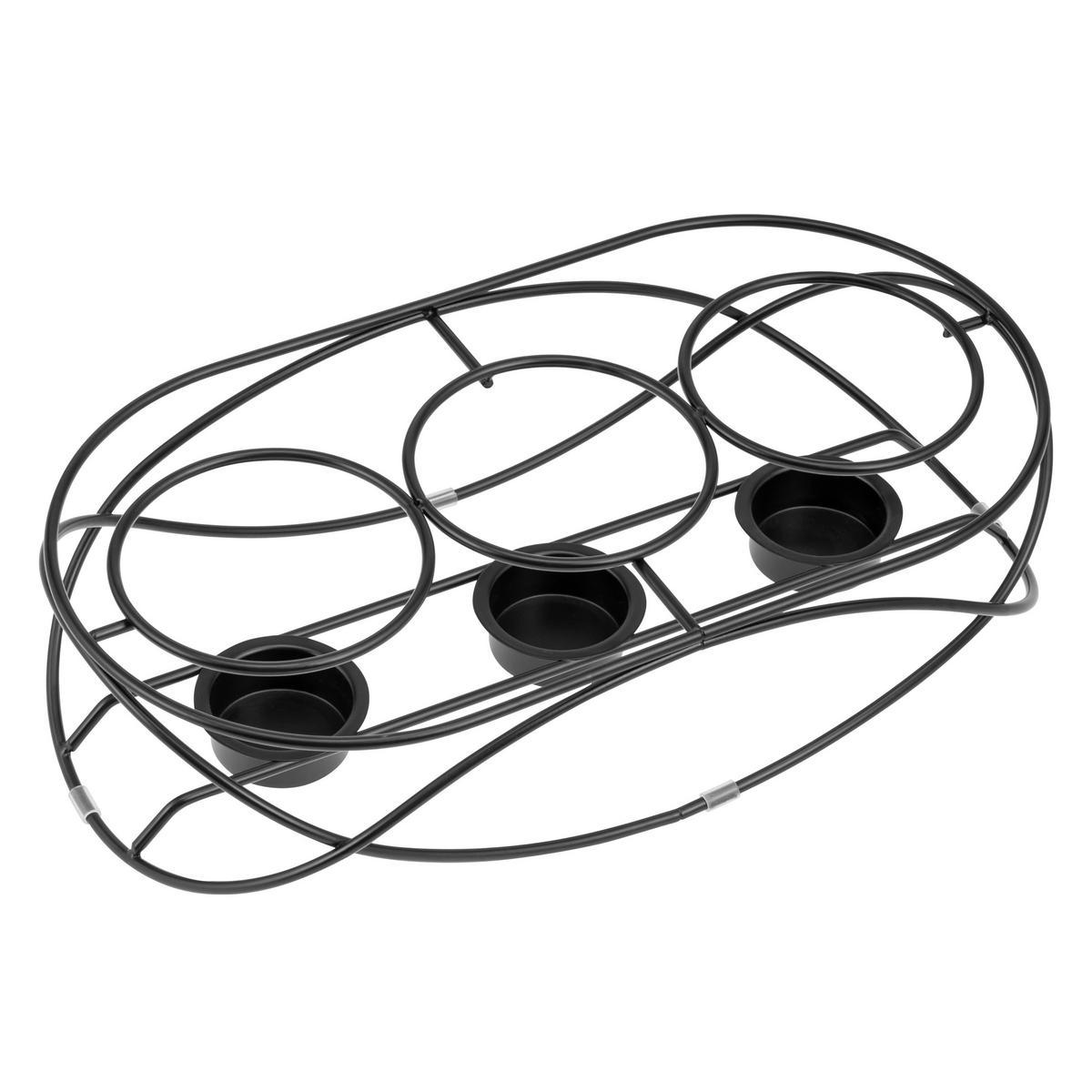 SPEISEWÄRMER, schwarz - Schwarz, Metall (30/8cm) - bremermann