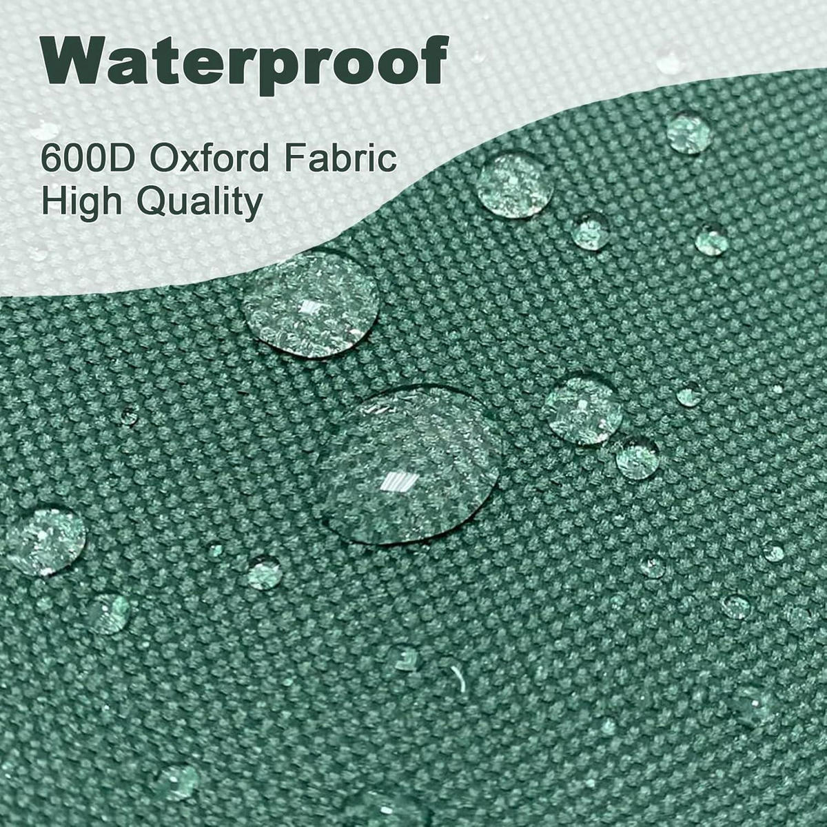 WÄSCHESPINNE Abdeckung Wasserdicht Grün 16 x 16 x 180 cm - Grün, Textil (16/180/16cm)
