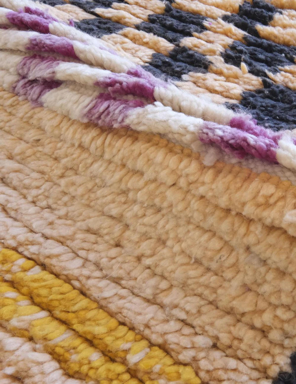 BERBERTEPPICH aus reiner Wolle 74x 296 cm - Orange, Naturmaterialien (74/296cm) - AFK Living