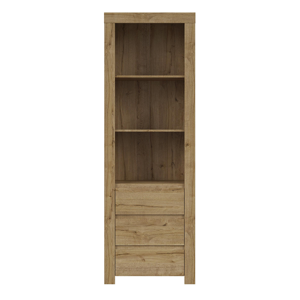 BÜCHERREGAL Hella Holz - Braun, Holzwerkstoff (68/203/42cm) - Petits-meubles