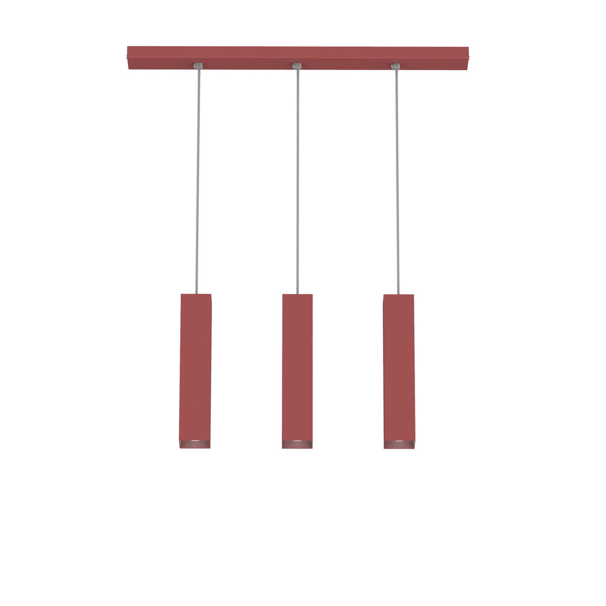 HÄNGELEUCHTE - Rot, Metall (6/50/30cm) - Lumicom