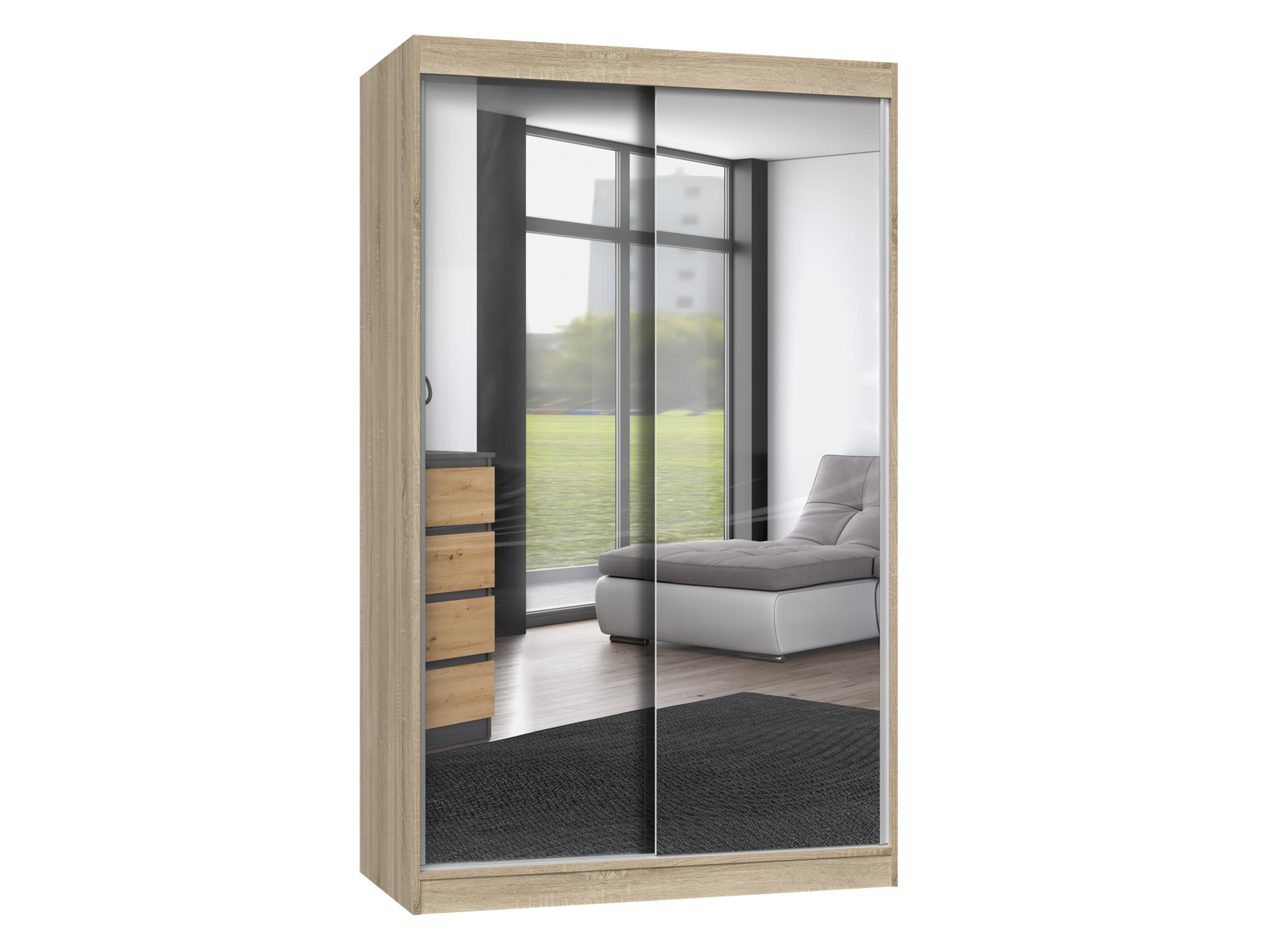 RAUMHIRSCH FURNITURE SKŘÍŇ Sonoma 120/200/61