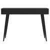 SCHMINKTISCH Ovarlo Schwarz mit 2 Schubladen 113 cm - Schwarz, Holzwerkstoff/Metall (38/113.2/77.9cm) - Selsey