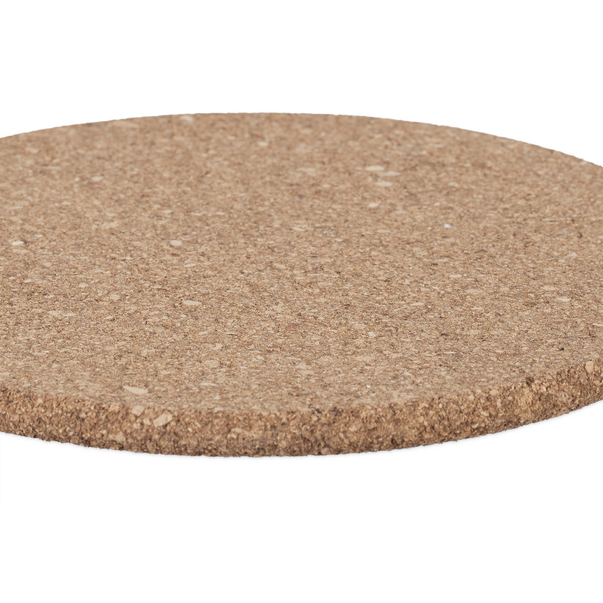 4XPODLOŽKY z korku - svetlohnedá, prírodné materiály (19.3/19.3cm) - Relaxdays