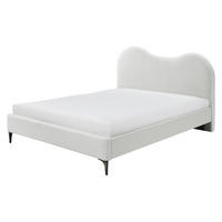 POLSTRBETT Triana 1035 - Creme/Schwarz, Holzwerkstoff/Textil (160/200cm) - MIRJAN24