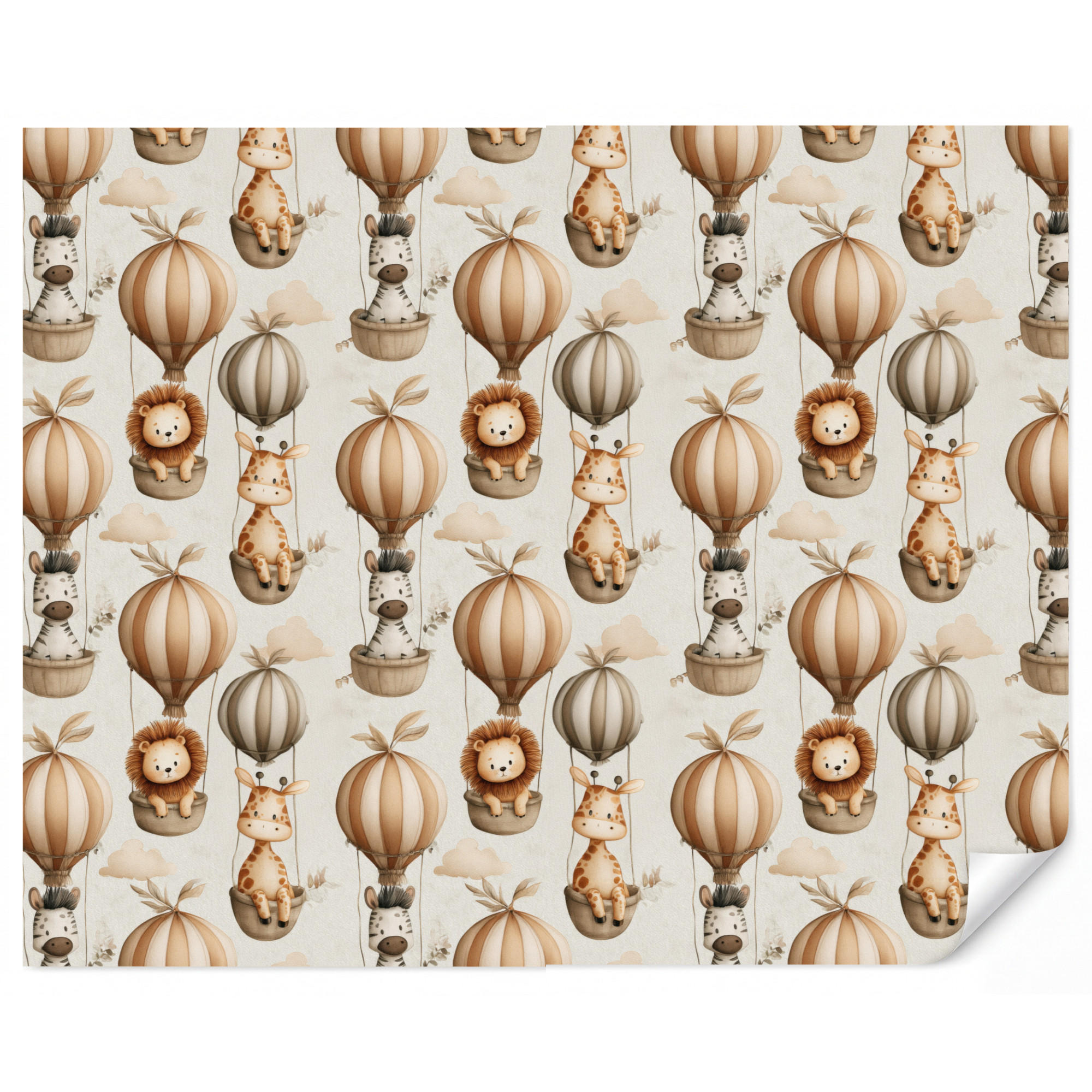 OnlyWow Kindertapete Beige 280x220 cm
