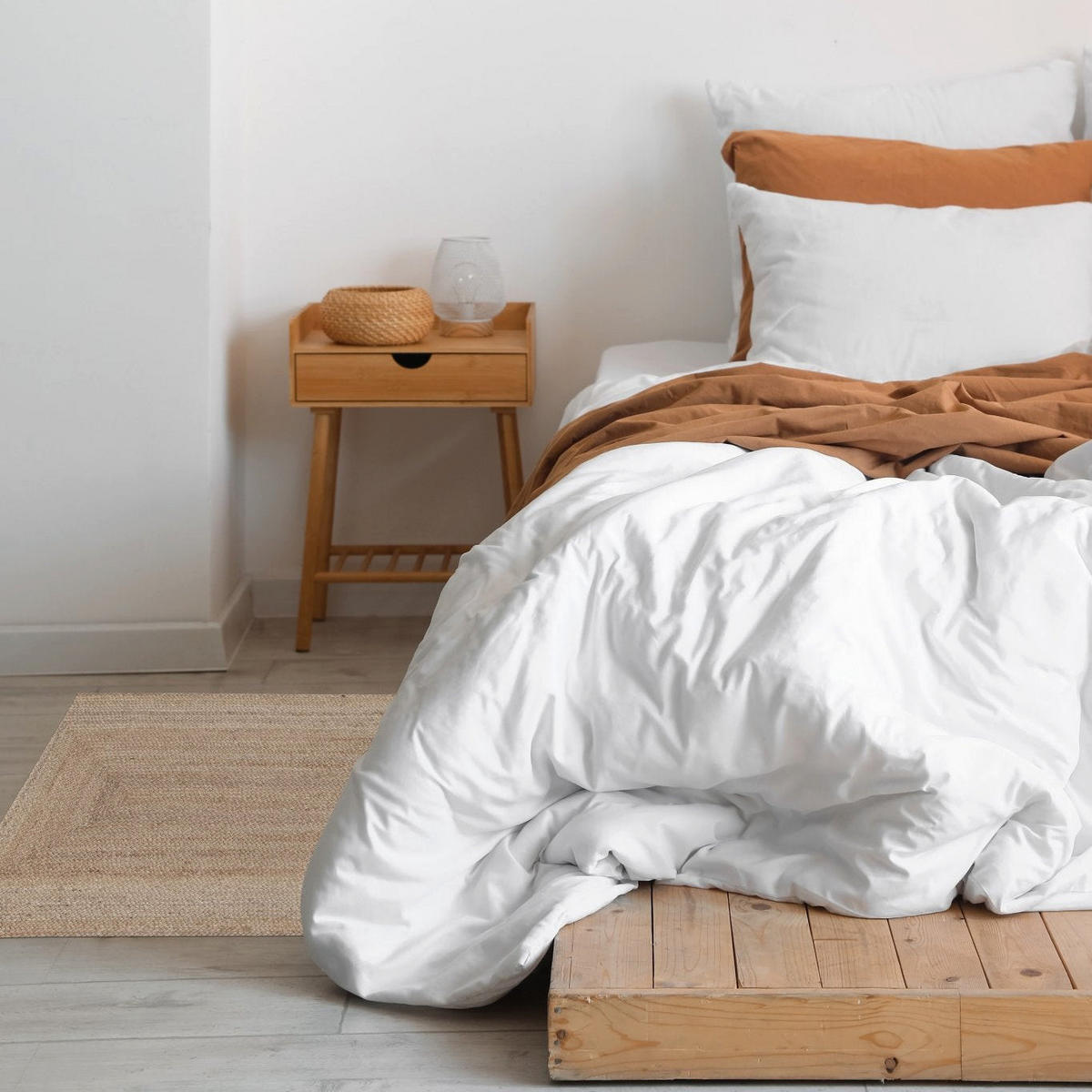 TEPPICH Design handgefertigt Jute bruin - Braun, Naturmaterialien (160/230cm) - AFK Living