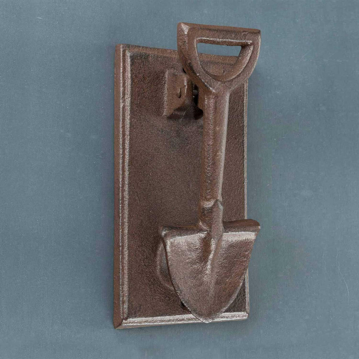 TÜRKLOPFER Gusseisen Spaten - Braun, Metall (9/17/6cm) - Homescapes