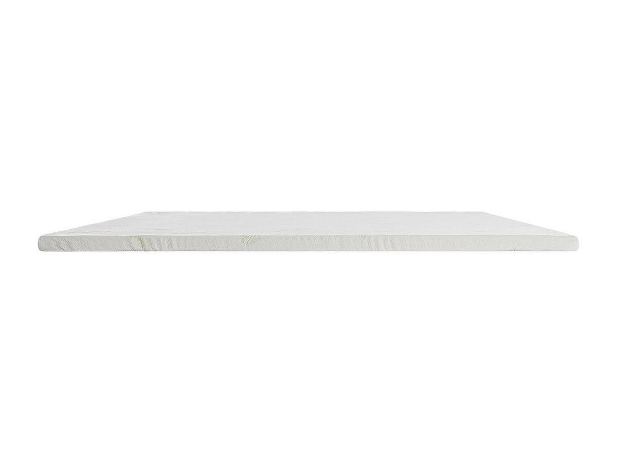 TOPPER - 2 Personen - stoff - weiß Laceto - Weiß, Textil (180/200cm) - Vente-Unique
