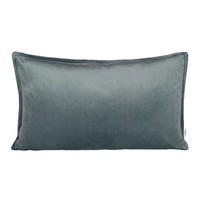 KISSENHÜLLE Samt&Sonders stein-grau 50/30 cm - Grau, Textil (30/50cm) - beties Heimtextil