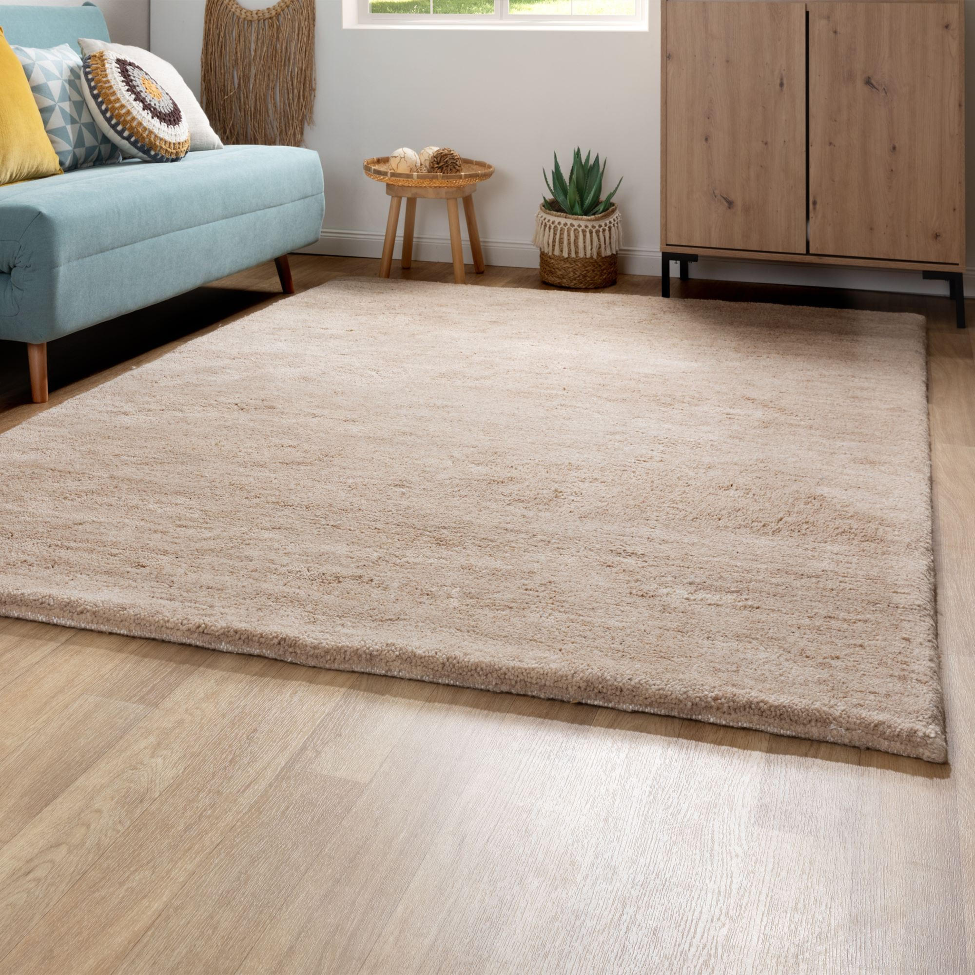 BERBERTEPPICH 250/250 cm Zagora - Sandfarben, Naturmaterialien (250/250cm) - Steffensmeier
