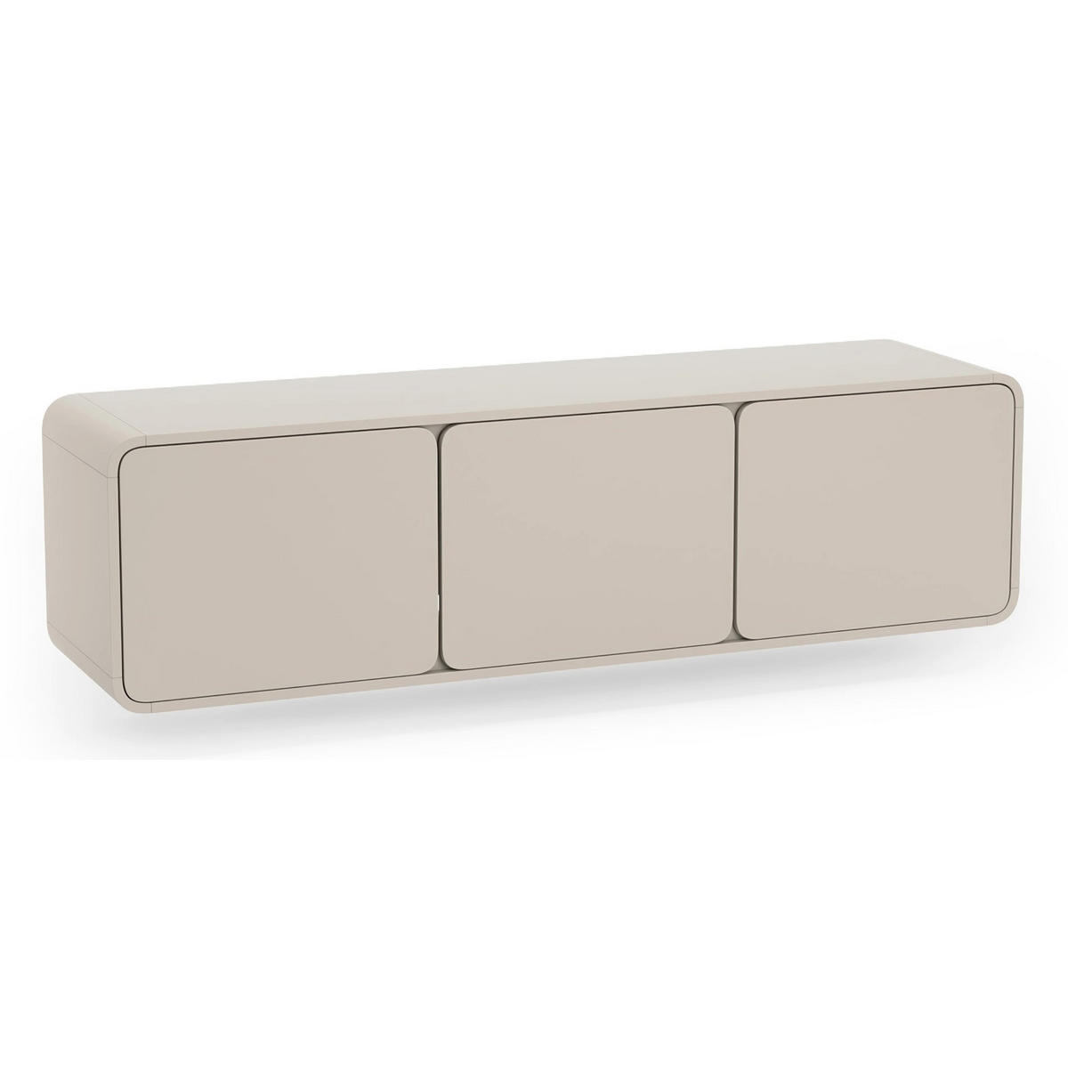 TV-LOWBOARD hängend Lummo 3-türig, Kaschmir, 156 cm - Kaschmir, Holzwerkstoff/Metall (156/42/39cm) - Selsey