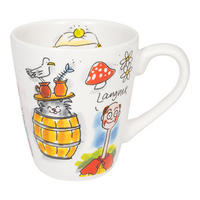 BECHER Efteling Die Prinzessin auf der Erbse in Bunt - 350 ml - Multicolor, Keramik (0.35L) - Blond Amsterdam