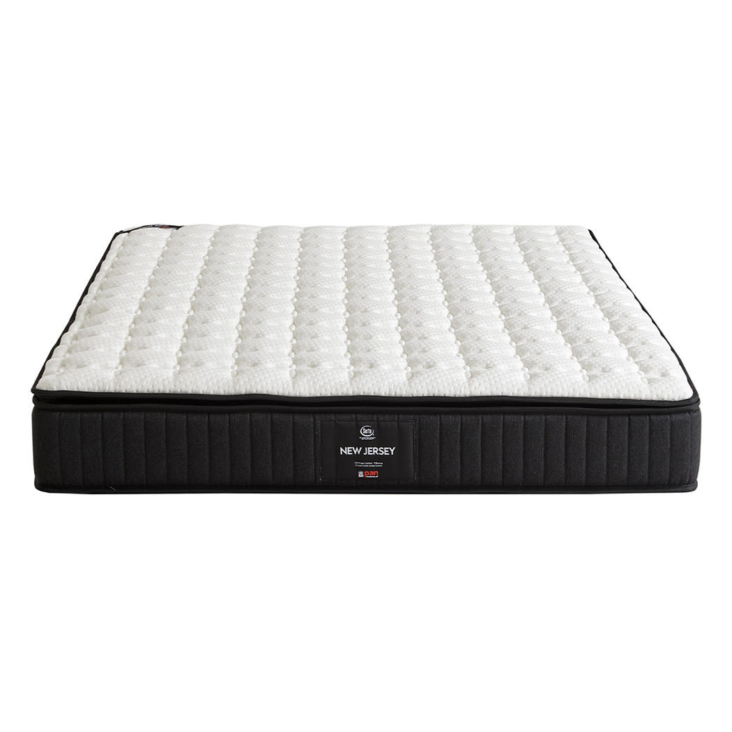 HYBRIDMATRATZE New Jersey - Weiß, Textil (90/200cm) - Mr Mattress