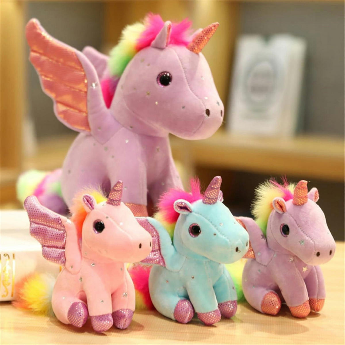 PLÜSCHTIER Einhorn 20 cm - Multicolor, Textil (15/28cm)