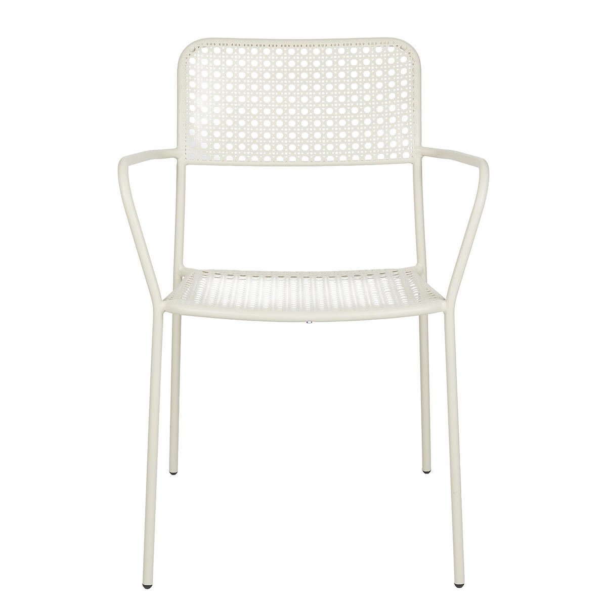 STAPELSTUHL (2er-Set) New Twist - Beige, Metall (58/80/60cm) - Butlers