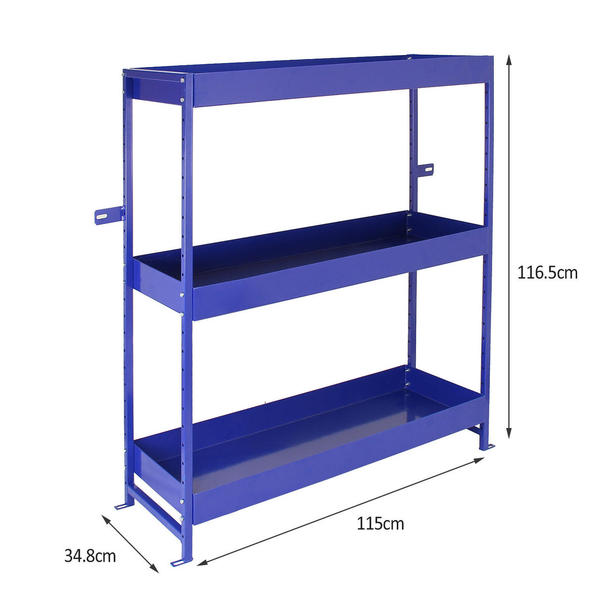 FAHRZEUGAUSBAU Lightning Metall - Blau, Metall (115/116.5/34.8cm) - Monstershop