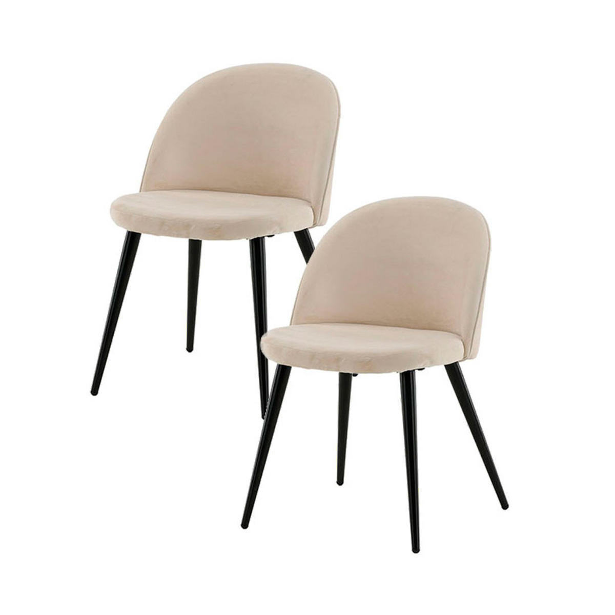 TISCHGRUPPE Beige - Beige/Schwarz, Holzwerkstoff/Textil (120/75/120cm) - ebuy24