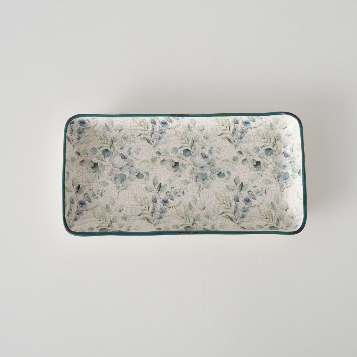 SERVIERPLATTEN länglich Eukana - Multicolor, Keramik (15/3/36cm) - Boltze Home