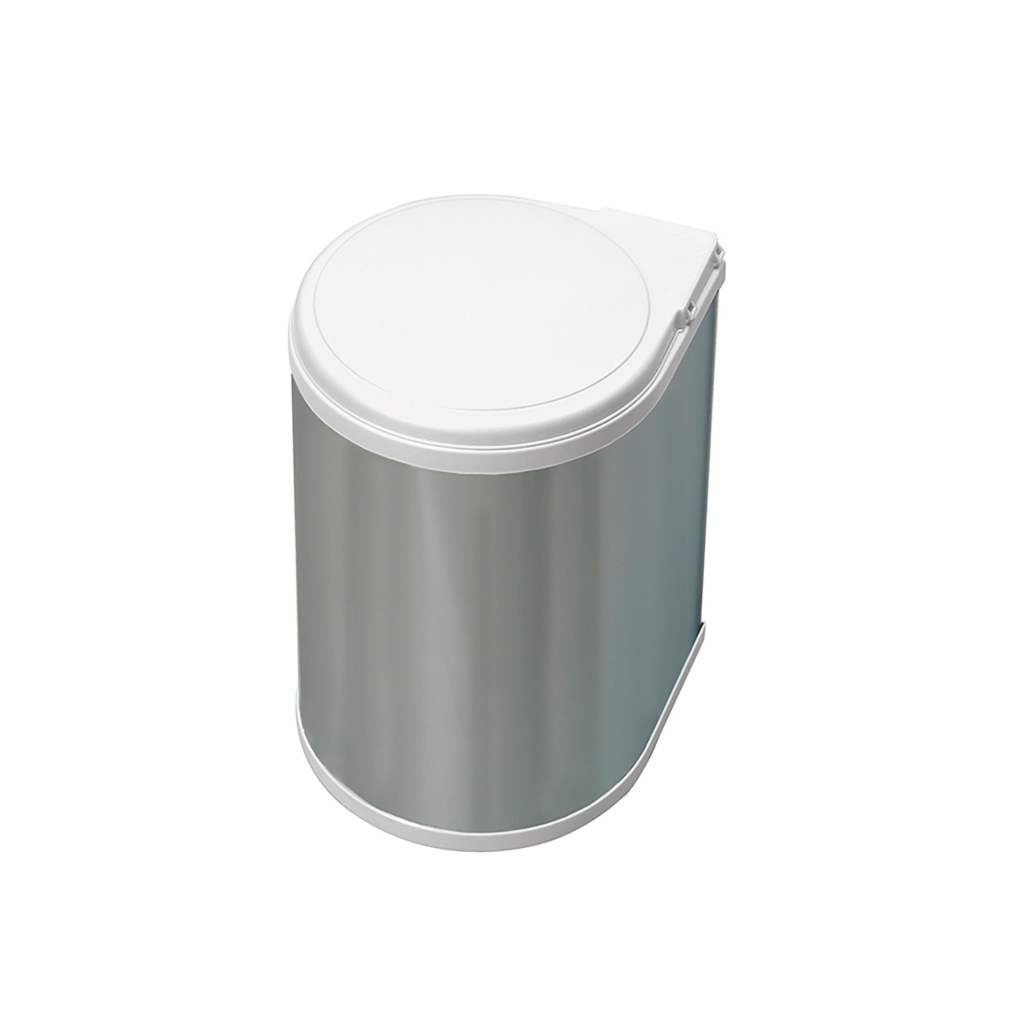 Emuca Recyclingbehälter Edelstahl 33.5x35.5x33.5 cm