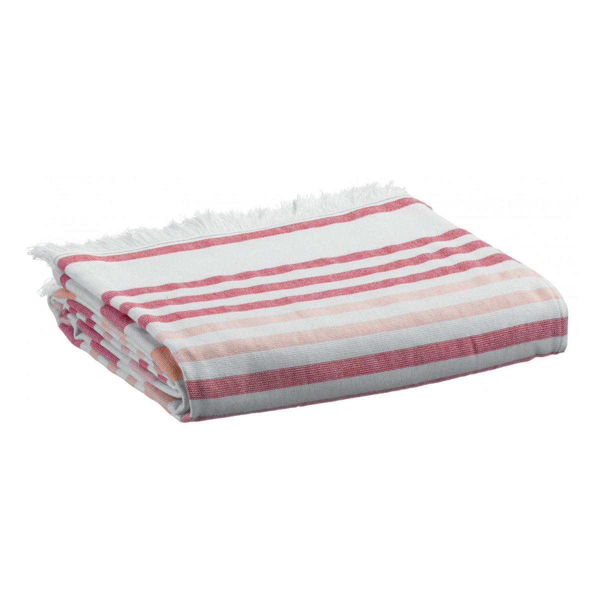 HAMAMTUCH Samoa ziegelrot 100 x 200 cm - Rot, Textil (100/200cm) - Vivaraise