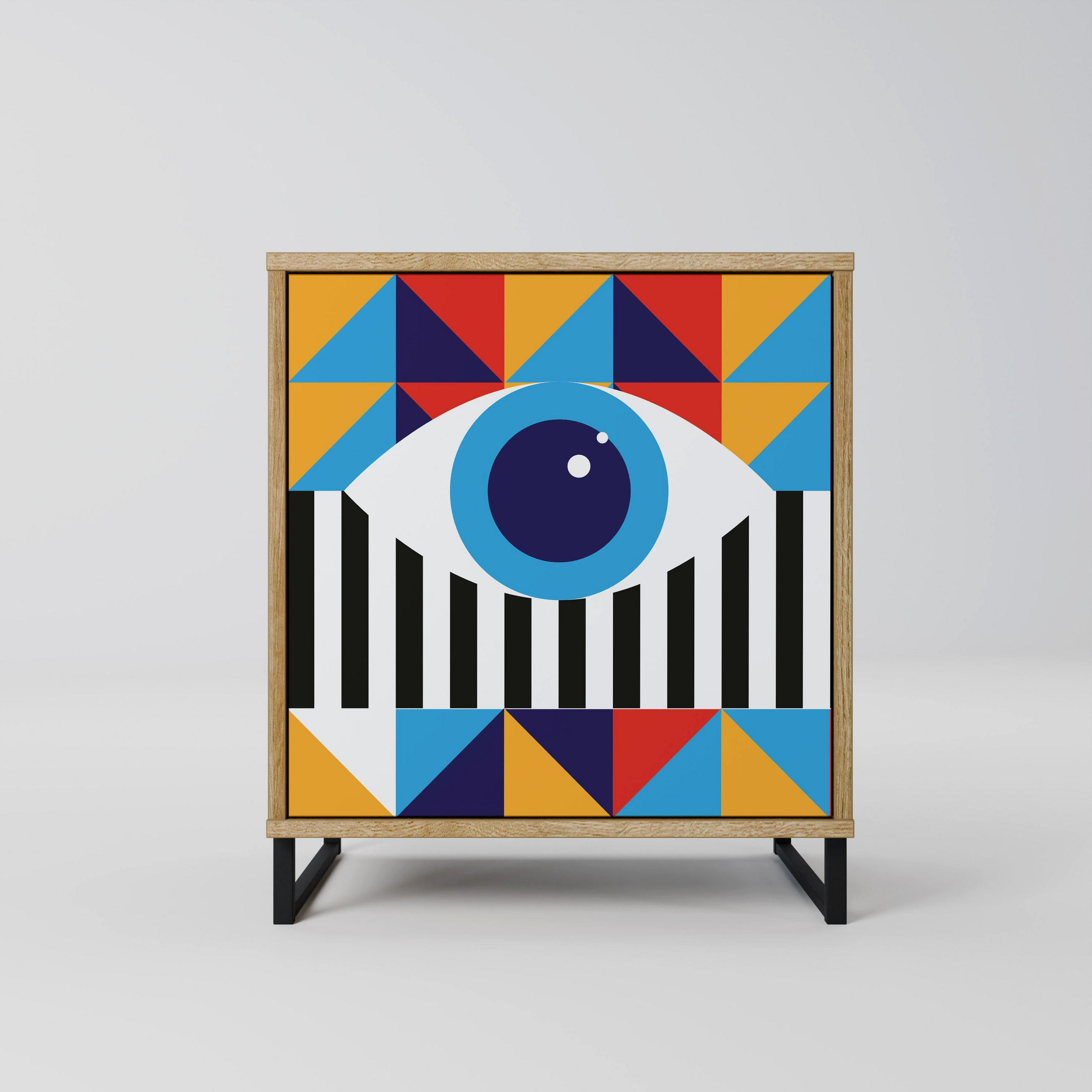 SpaceRebels Sideboard Eiche 57.5x67.5x42 cm
