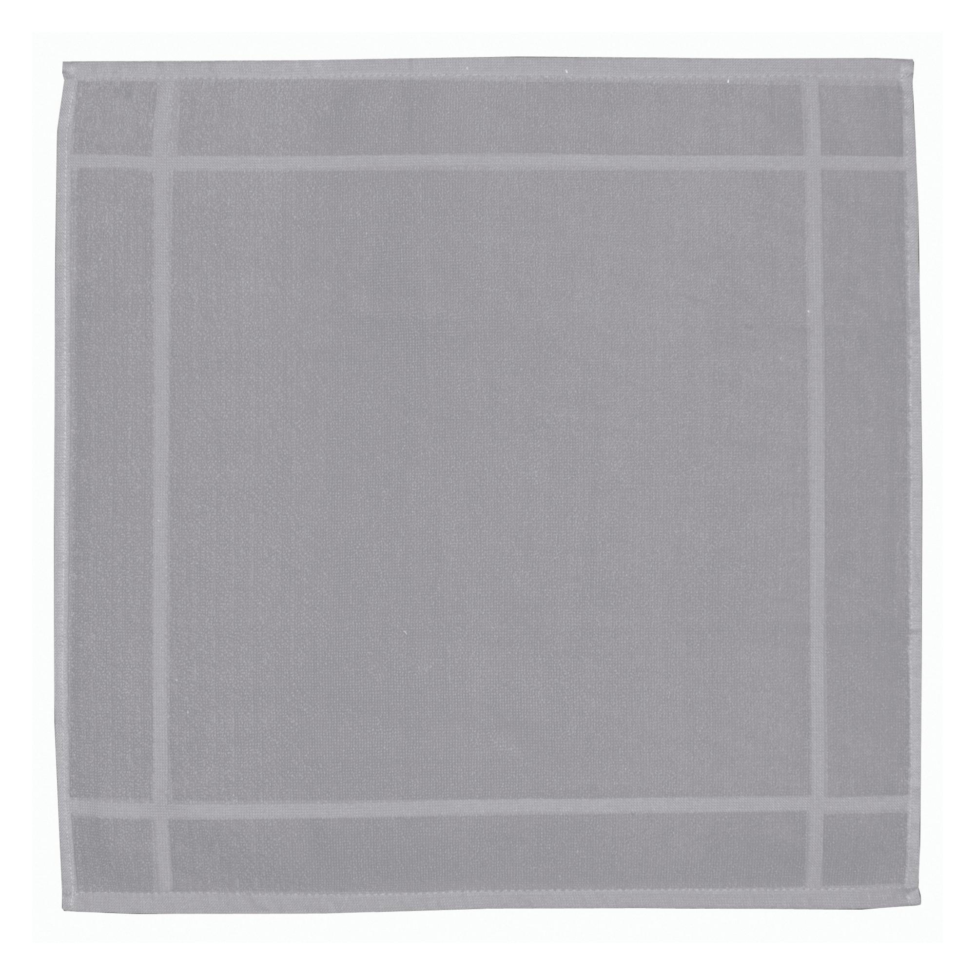 HANDTUCH Loess perlweiß 50 x 50 cm - Hellgrau, Textil (50/50cm) - Winkler