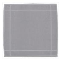 HANDTUCH Loess perlweiß 50 x 50 cm - Hellgrau, Textil (50/50cm) - Winkler