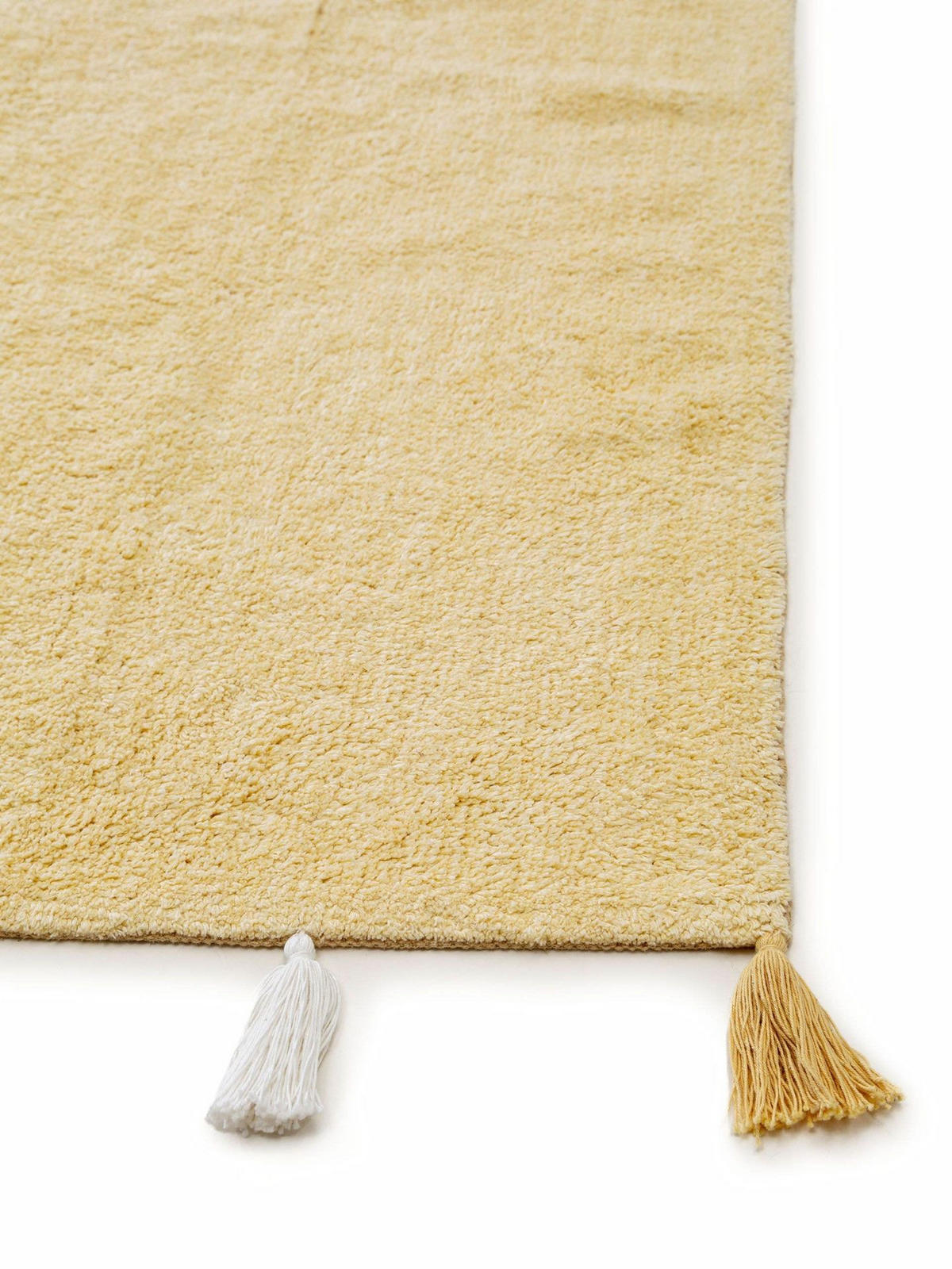PRATELNÝ dětský koberec Malu Žlutá 80x120 cm - žlutá, textil/přírodní materiály (80/1cm) - KUNSTLOFT