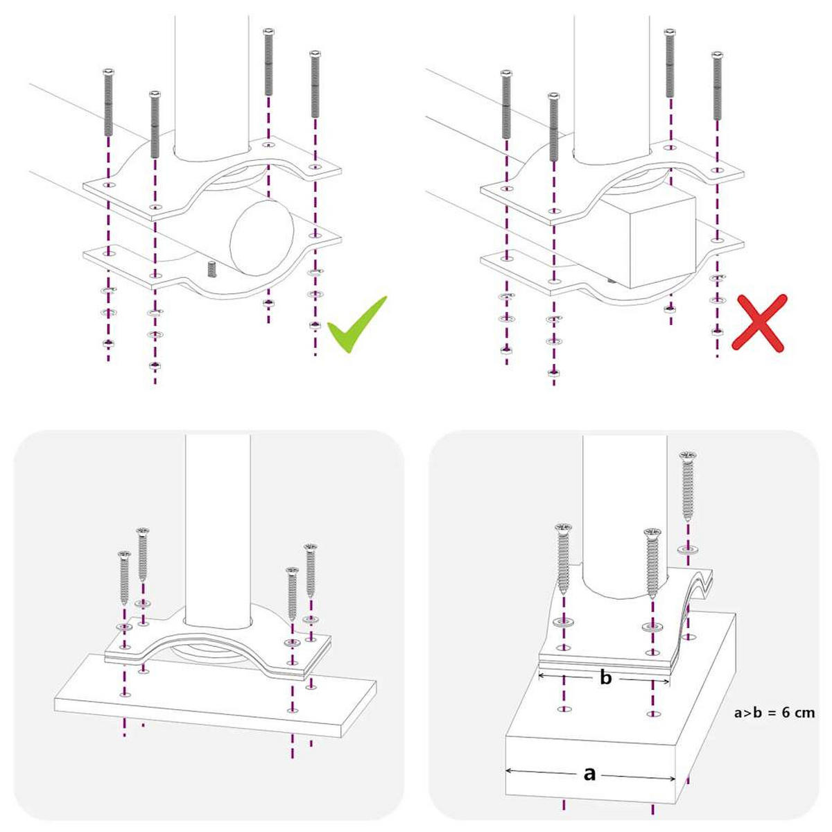 AUSZIEHBARE Seitenmarkise 80/300 Cm Braun - Braun, Textil (300/80/300cm) - vidaXL