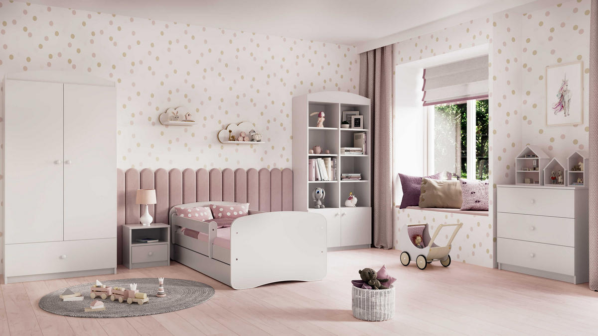 KOMMODE Babydreams ohne Muster 81/81/41 - Weiß, Holzwerkstoff (81/81/41cm) - RAUMHIRSCH FURNITURE